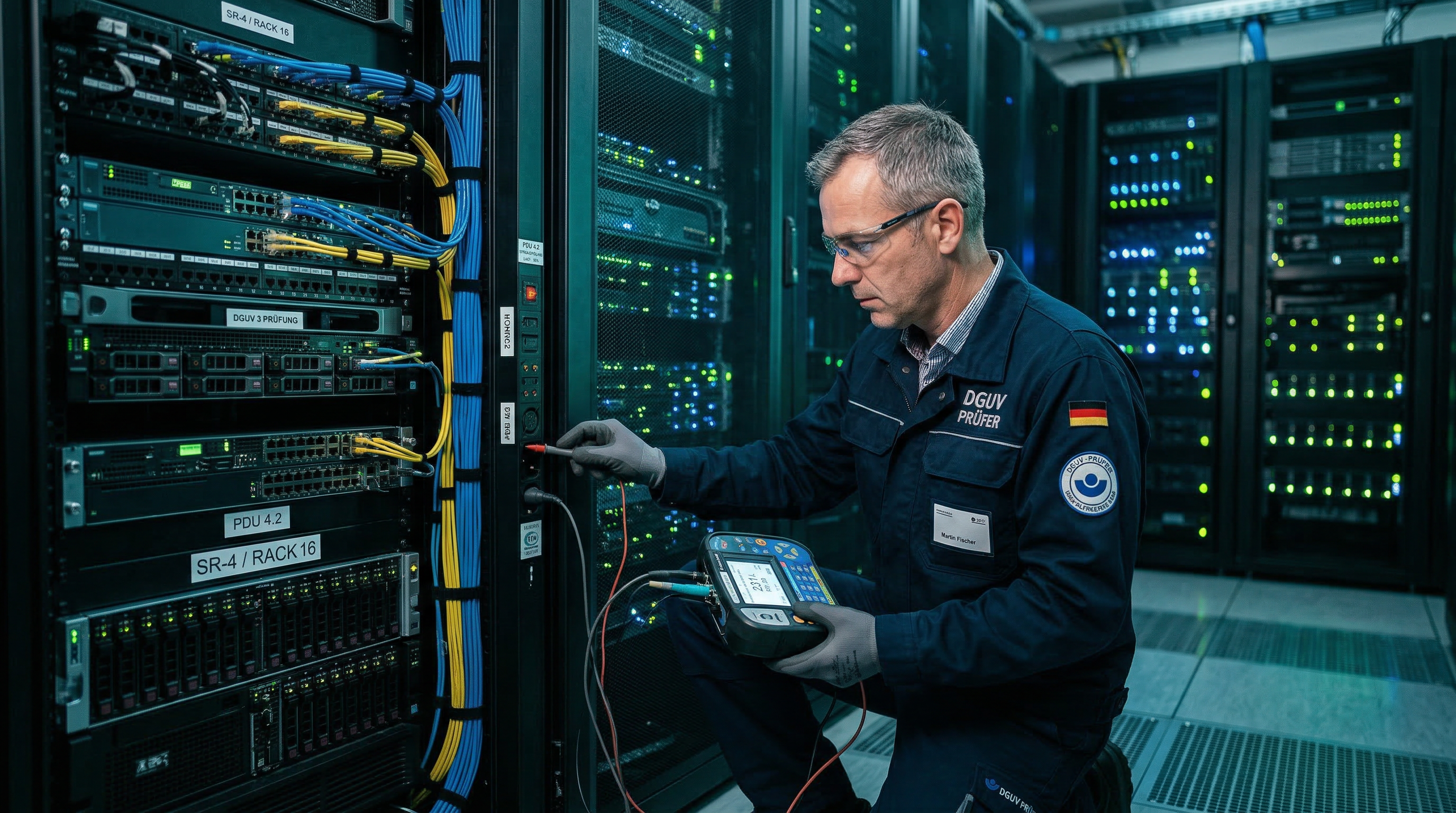 Serverraum in einer Verwaltung